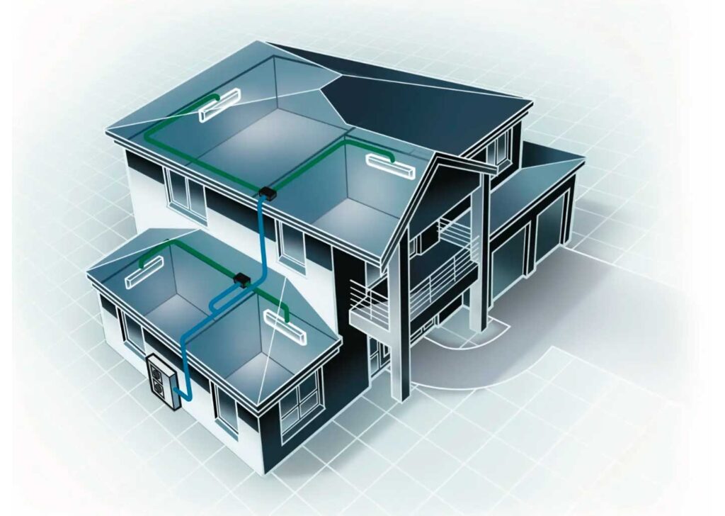 Multi split system. Energy-efficient air conditioning systems in Victoria offered by Green User.